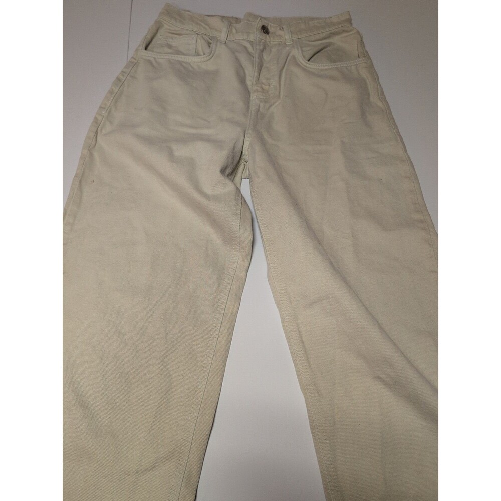 Reclaimed Vintage Women’s The '91 Mom Jean Off White Size W26 66cm‎